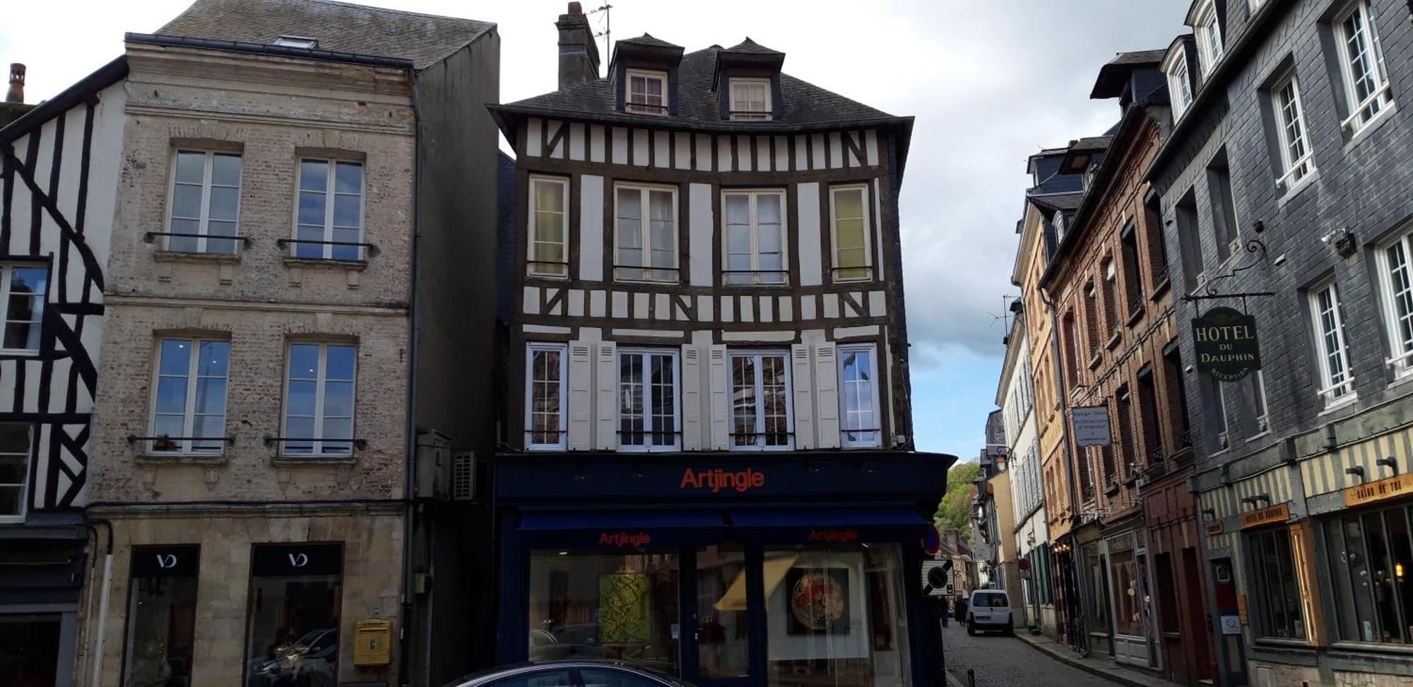 Le Petit Honfleur Apartment ภายนอก รูปภาพ